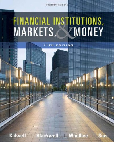 Financial Institutions Markets And Money 11th Edition David S Kidwell