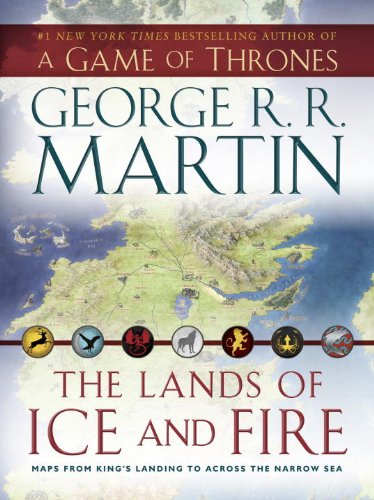 The Lands Of Ice And Fire Map Mti George Rr Martin
