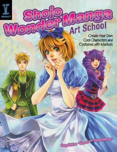 Shojo Wonder Manga Art School Create Your Own Cool Characters And Costumes With Markers Supittha Bunyapen
