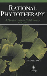 Rational Phytotherapy 4th Edition A Physicians Guide To Herbal Medicine 90 Figures 50 Tables 4th Edition Volker Schulz