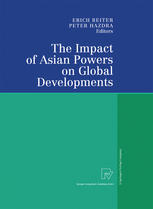 The Impact Of Asian Powers On Global Developments 1st Edition Rahul Peter Das Auth