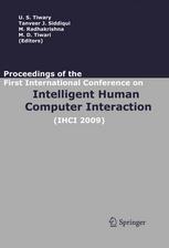 Proceedings Of The First International Conference On Intelligent Human Computer Interaction Ihci 2009 January 2023 2009 Organized By The Indian Institute Of Information Technology Allahabad India Keith Cheverst