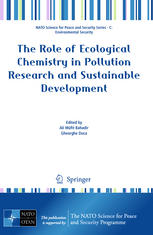 The Role Of Ecological Chemistry In Pollution Research And Sustainable Development 1st Edition Jacob De Boer Auth