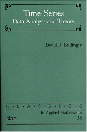 Time Series Data Analysis And Theory David R Brillinger