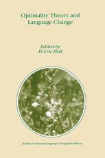 Optimality Theory And Language Change 1st Edition D Eric Holt Auth