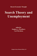 Search Theory And Unemployment 1st Edition Carl Davidson Stephen A Woodbury Auth