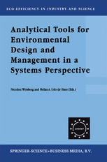 Analytical Tools For Environmental Design And Management In A Systems Perspective The Combined Use Of Analytical Tools 1st Edition Nicoline Wrisberg