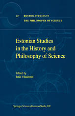 Estonian Studies In The History And Philosophy Of Science 1st Edition Lo Lumiste