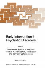 Early Intervention In Psychotic Disorders 1st Edition P B Jones Phd