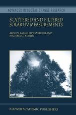 Scattered And Filtered Solar Uv Measurements 1st Edition Alfio V Parisi