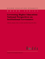 Governing Higher Education National Perspectives On Institutional Governance 1st Edition Alberto Amaral