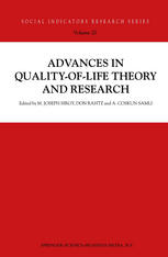 Advances In Qualityoflife Theory And Research 1st Edition Christina O Lengyel Phd