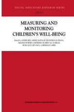 Measuring And Monitoring Childrens Wellbeing 1st Edition Asher Benarieh