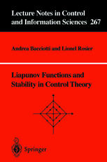 Liapunov Functions And Stability In Control Theory Andrea Bacciotti Dr