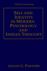 Self And Identity In Modern Psychology And Indian Thought 1st Edition Anand C Paranjpe Auth