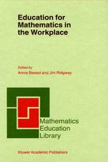 Education For Mathematics In The Workplace 1st Edition Jeff Evans Auth