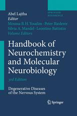 Handbook Of Neurochemistry And Molecular Neurobiology Degenerative Diseases Of The Nervous System 3rd Edition D Berg