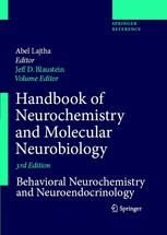 Handbook Of Neurochemistry And Molecular Neurobiology Behavioral Neurochemistry Neuroendocrinology And Molecular Neurobiology 3rd Edition M J Baum Auth