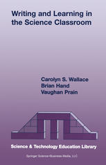 Writing And Learning In The Science Classroom 1st Edition Carolyn S Wallace