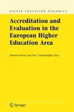 Accreditation And Evaluation In The European Higher Education Area 1st Edition Stefanie Schwarz