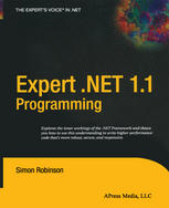 Expert Net 11 Programming 1st Edition Dr Simon Robinson Auth