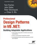 Professional Design Patterns In Vbnet Building Adaptable Applications 1st Edition Tom Fischer