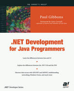 Net Development For Java Programmers 1st Edition Paul Gibbons Auth