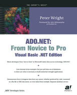 Adonet From Novice To Pro Visual Basic Net Edition 1st Edition Peter Wright Auth