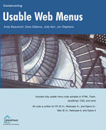 Constructing Usable Web Menus 1st Edition Andy Beaumont Dave Gibbons