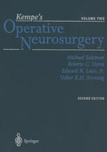 Kempes Operative Neurosurgery Volume Two Posterior Fossa Spinal And Peripheral Nerve 2nd Edition Michael Salcman Md