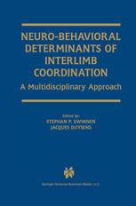 Neurobehavioral Determinants Of Interlimb Coordination A Multidisciplinary Approach 1st Edition Jacques Duysens