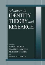 Advances In Identity Theory And Research 1st Edition Peter J Burke Auth