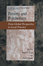 Poverty And Psychology From Global Perspective To Local Practice 1st Edition Stuart C Carr Auth