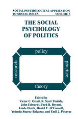 The Social Psychology Of Politics 1st Edition Victor C Ottati