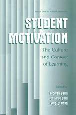 Student Motivation The Culture And Context Of Learning 1st Edition Farideh Salili