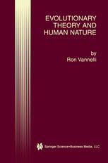Evolutionary Theory And Human Nature 1st Edition Ron Vannelli Auth