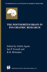 The Postmortem Brain In Psychiatric Research 1st Edition E Fuller Torrey