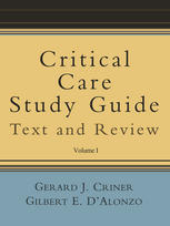 Critical Care Study Guide Text And Review L Jill Krasner Neil W Brister Auth