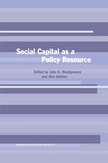 Social Capital As A Policy Resource 1st Edition John D Montgomery Auth