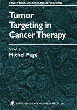 Tumor Targeting In Cancer Therapy 1st Edition Tarunendu Ghose Auth