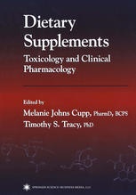 Dietary Supplements Toxicology And Clinical Pharmacology 1st Edition Melanie Johns Cupp Auth