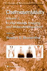 Chemosensitivity Volume Ii In Vivo Models Imaging And Molecular Regulators 1st Edition Michael Fenech Auth