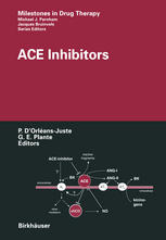 Ace Inhibitors 1st Edition John R Vane Auth Pedro Dorléansjuste
