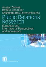 Public Relations Research European And International Perspectives And Innovations 1st Edition Krishnamurthy Sriramesh