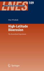Highlatitude Bioerosion The Kosterfjord Experiment 1st Edition Dr Max Wisshak Auth