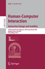 Humancomputer Interaction Interaction Design And Usability 12th International Conference Hci International 2007 Beijing China July 2227 2007 Proceedings Part I 1st Edition Hiroko Akatsu