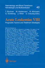 Acute Leukemias Viii Prognostic Factors And Treatment Strategies 1st Edition P D Aplan