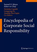 Encyclopedia Of Corporate Social Responsibility 1st Edition Samuel O Idowu