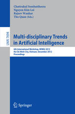 Multidisciplinary Trends In Artificial Intelligence 6th International Workshop Miwai 2012 Ho Chi Minh City Vietnam December 2628 2012 Proceedings 1st Edition Darko Brodi