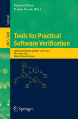 Tools For Practical Software Verification Laser International Summer School 2011 Elba Island Italy Revised Tutorial Lectures 1st Edition Edmund M Clarke